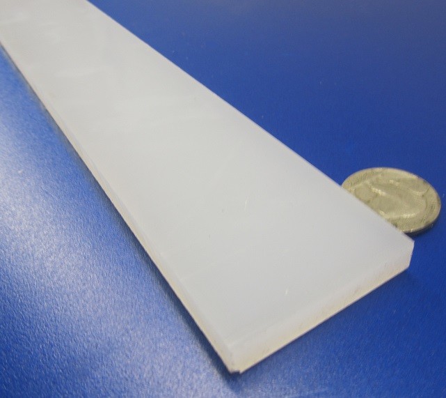 Polypropylene Bar 1/4″ (.250″) Thick x 1.50″ Wide x 48″ Long, 8 pcs, 32 feet