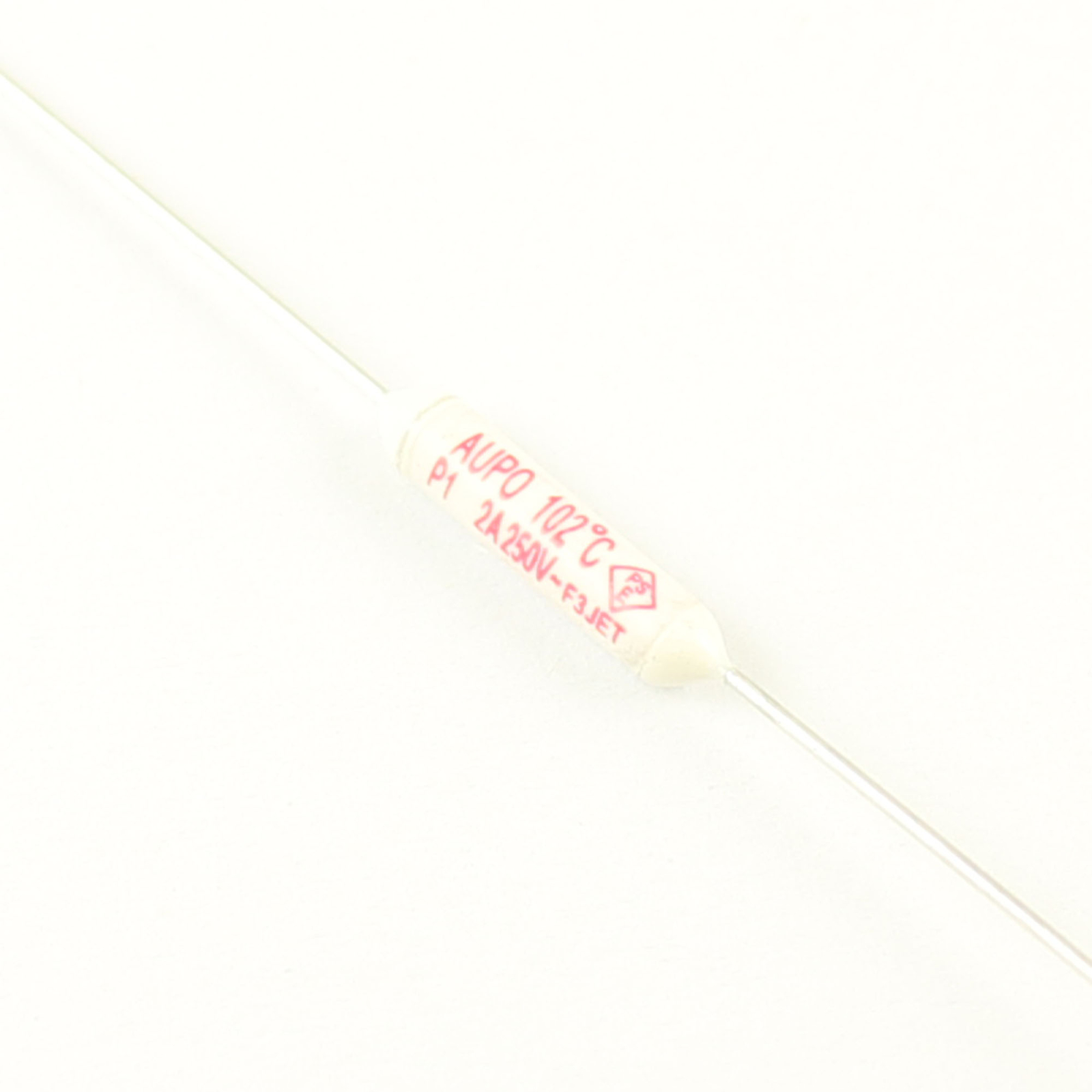 5Pcs AUPO Axial Type Thermal Fuse Cutoff TF 102℃ Celsius Degree 250V 2A P1