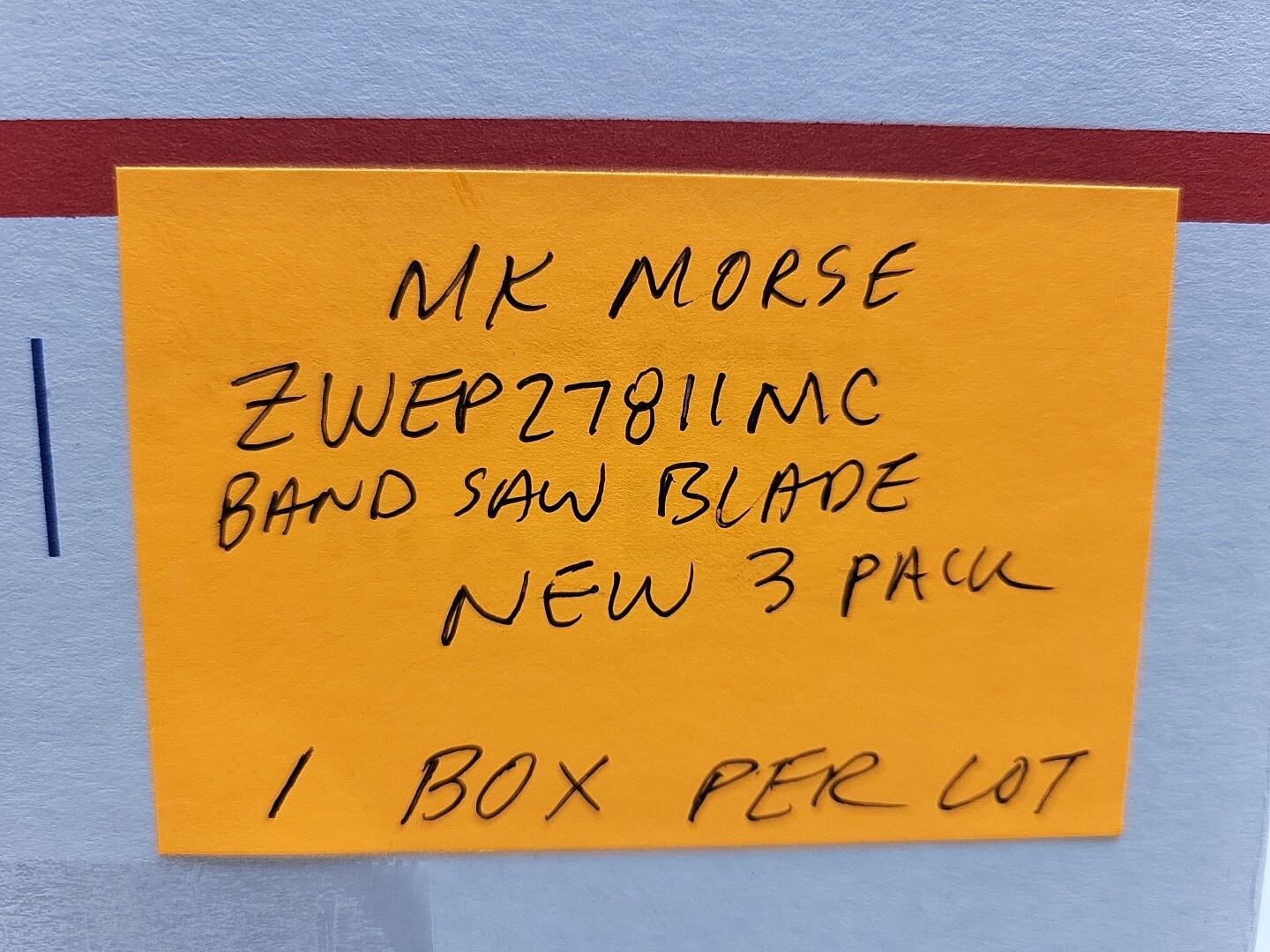 3 Pack MK Morse ZWEP27811MC Portable Band Saw Blade 27-3/16″ x 1/2″ 8/11 TPI