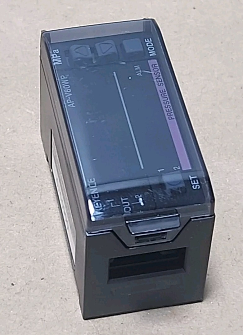 *NEW* Keyence AP-V80WP Digital Pressure Amplifier Sensor 12-24Vdc + Warranty!