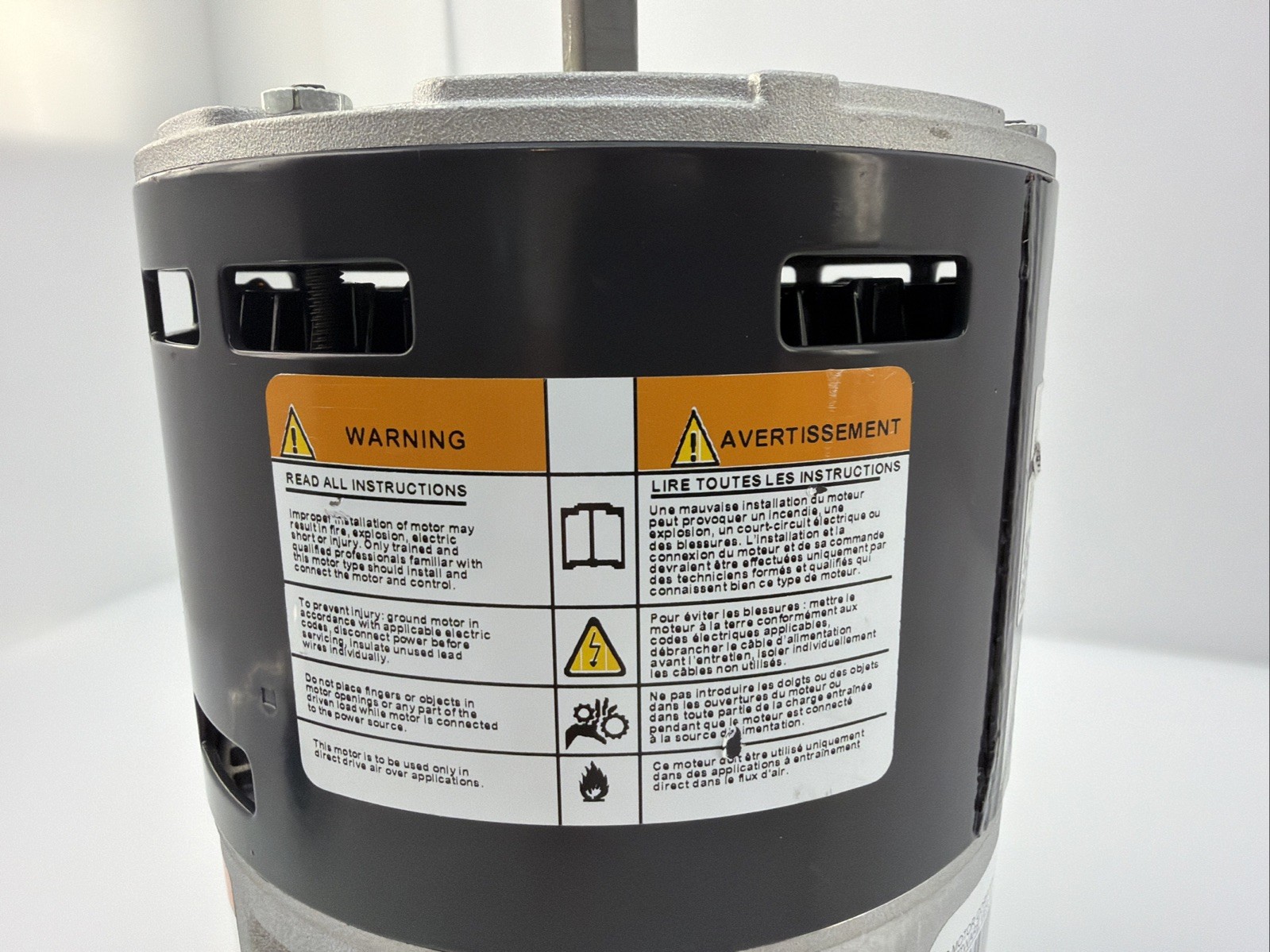 Nidec US Motors PerfectSpeed 1/2HP ECM Motor M55PWUDM-0187 1050RPM 115V 230V 277