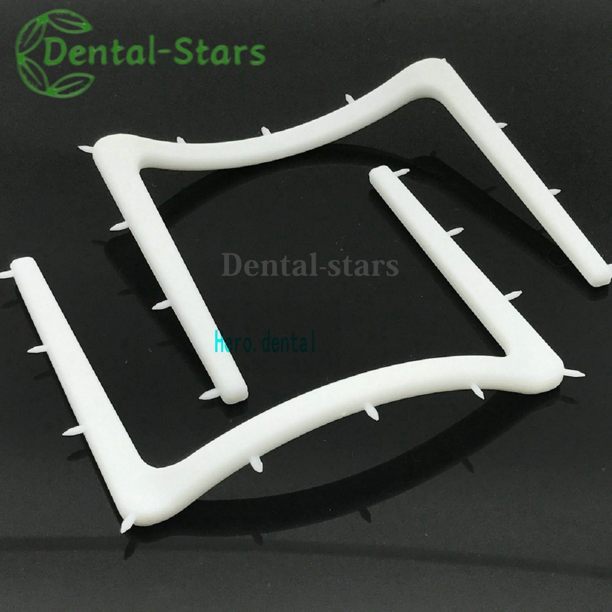 5/100Pcs Rubber Dam Frame Dental Autoclavable Dam Holder Instruments 130 x 100mm