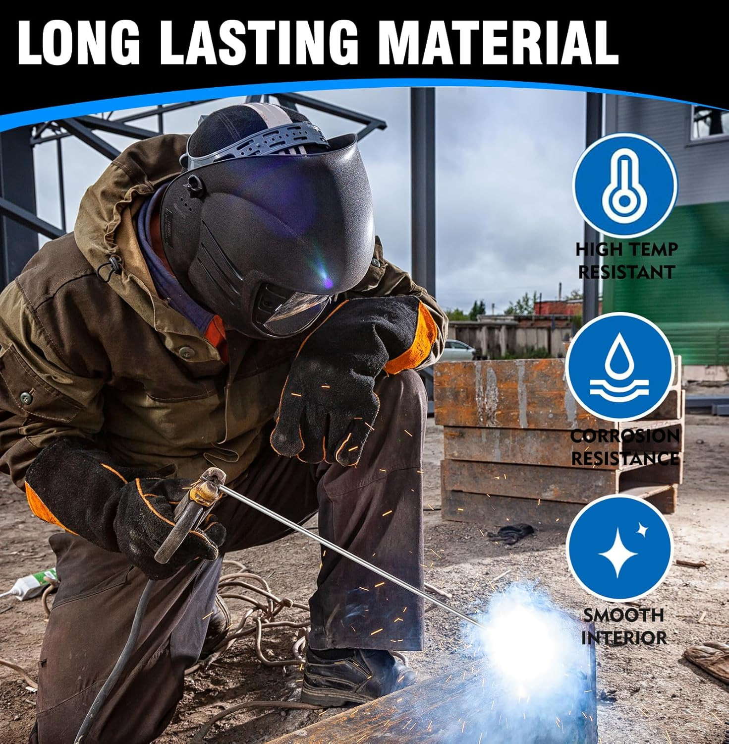 30 Pcs Stainless Steel TIG Welding Rod ER308L, 1/16″X16″ Welding Wire Filler Rod