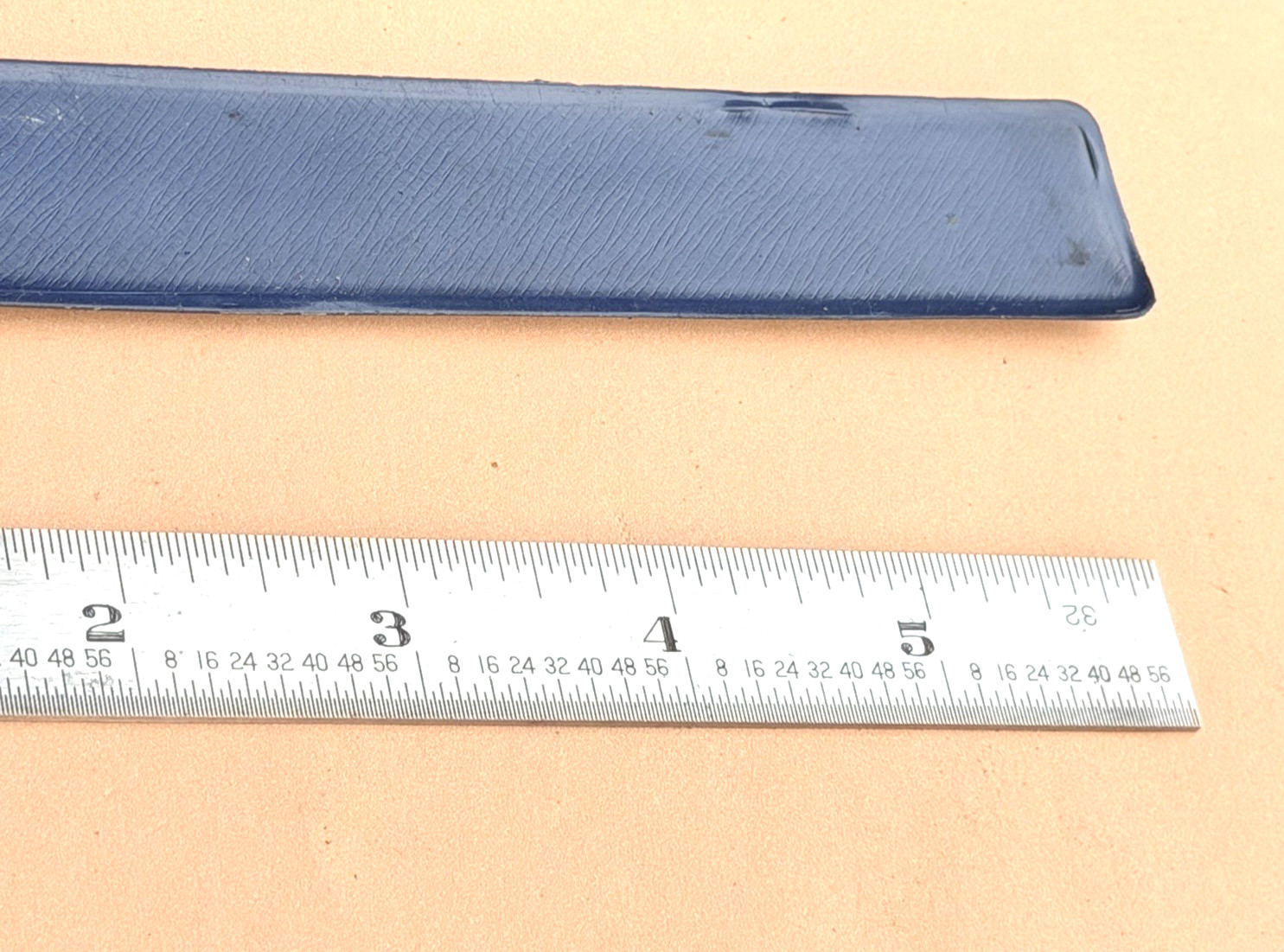 Brown & Sharpe No.315 6” Long Spring-Tempered Steel Rule W/Inch Grad. USA Made