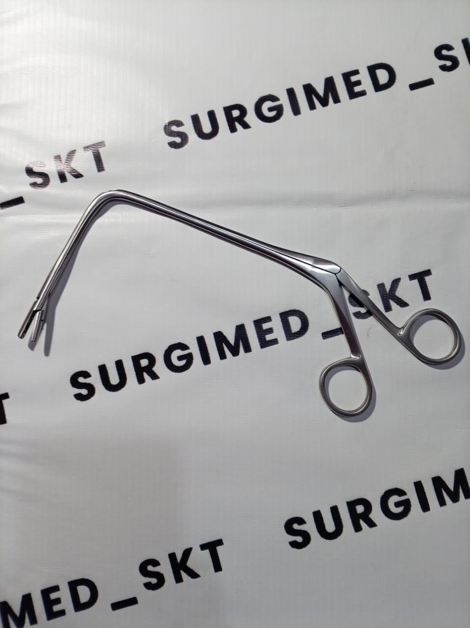 Jurasz Laryngeal Forceps (DOWN) 19CM ENT A+ Quality
