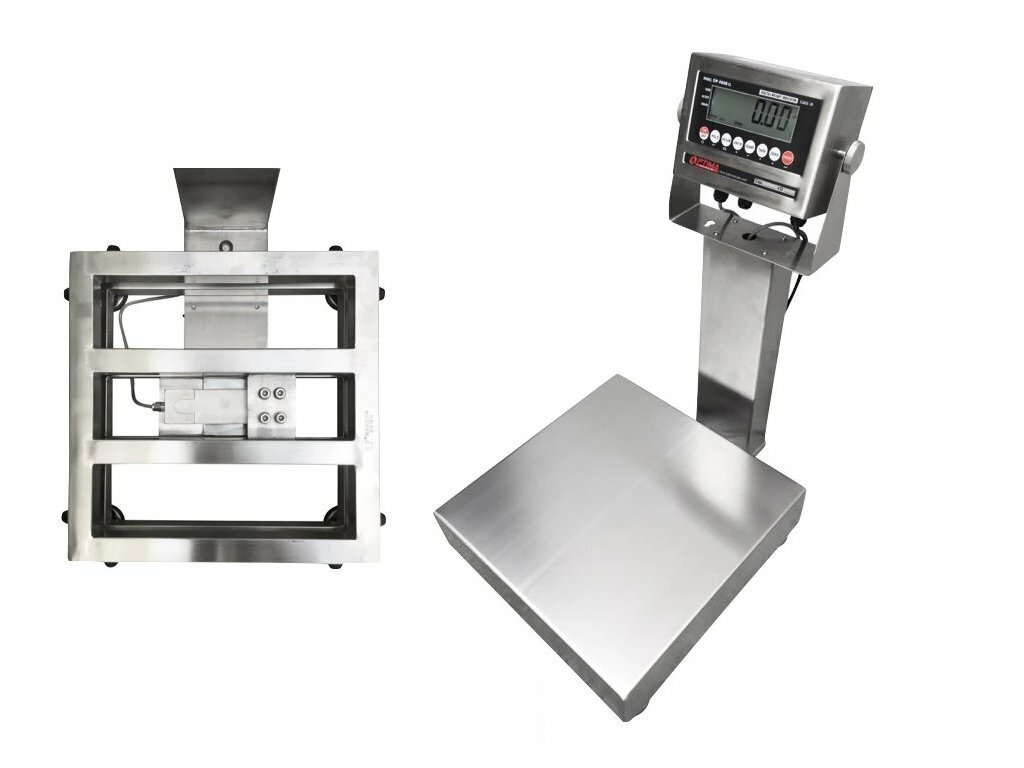 Ntep (12”x12”) Legal Trade Stainless Steel Washdown Bench Scale 100 Lb x 0.02 Lb