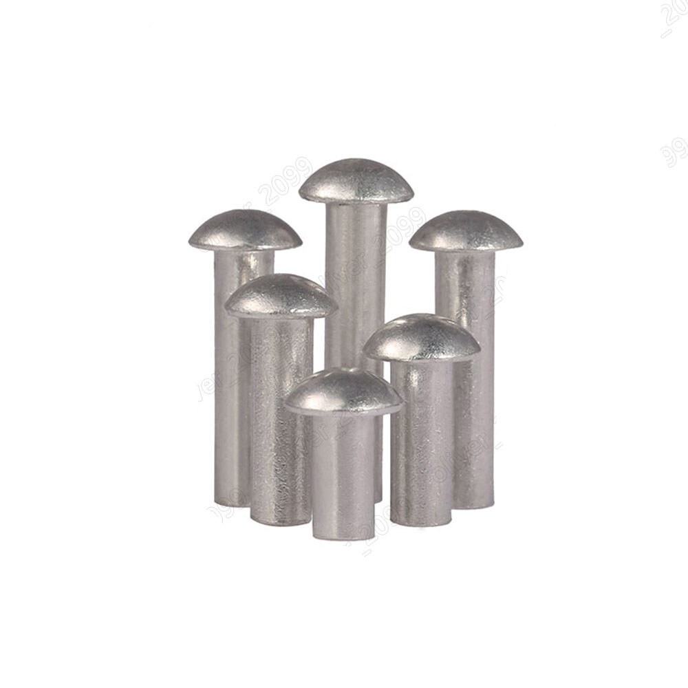 Aluminum Round Head Rivets DIN660 M2 M2.5 M3 M4 M5 M6 M8