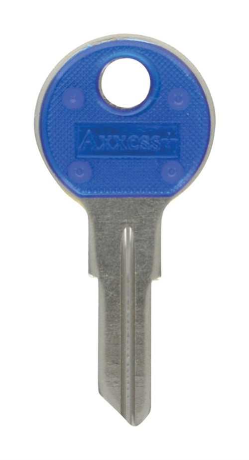 Hillman 88908 Blue/Silver #80 Traditional Single Sided Blank Key (Pack of 10) –
