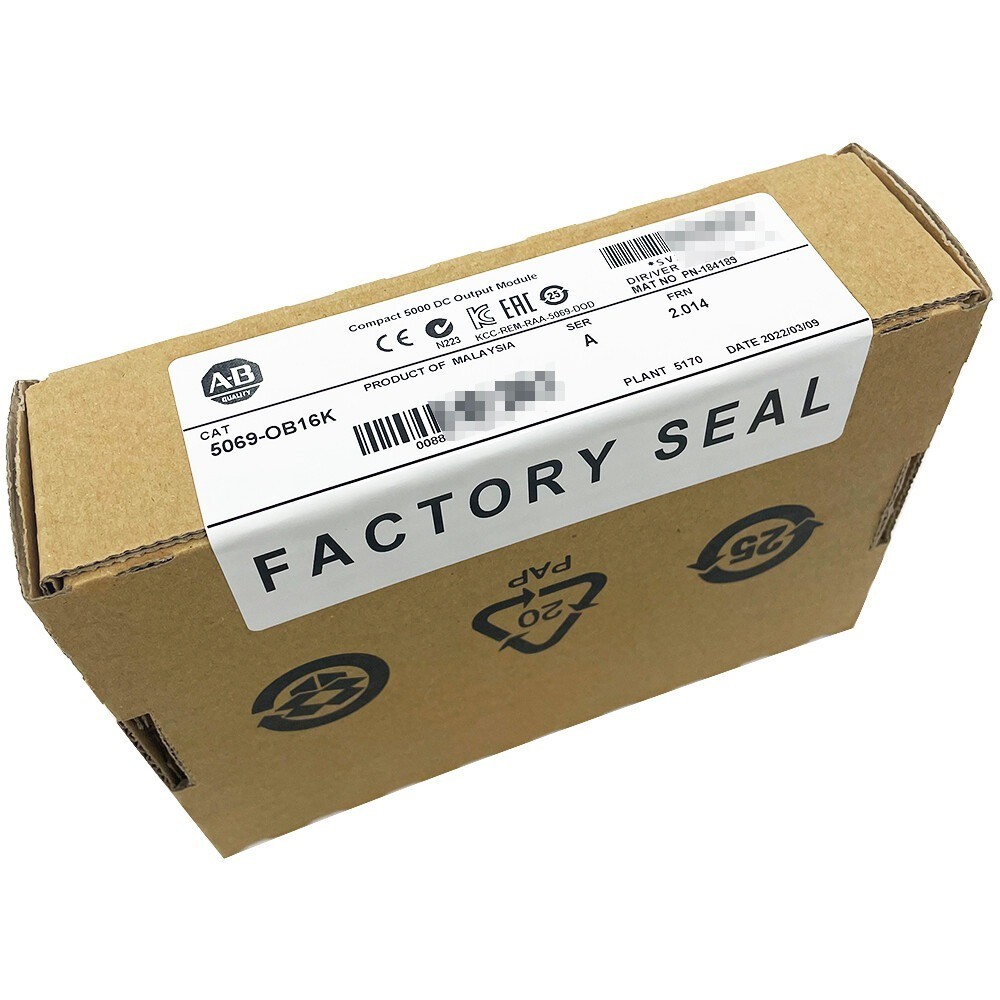 New AB 5069-OB16K Compact 16 CH 24VDC Source Output Module 5069-OB16K