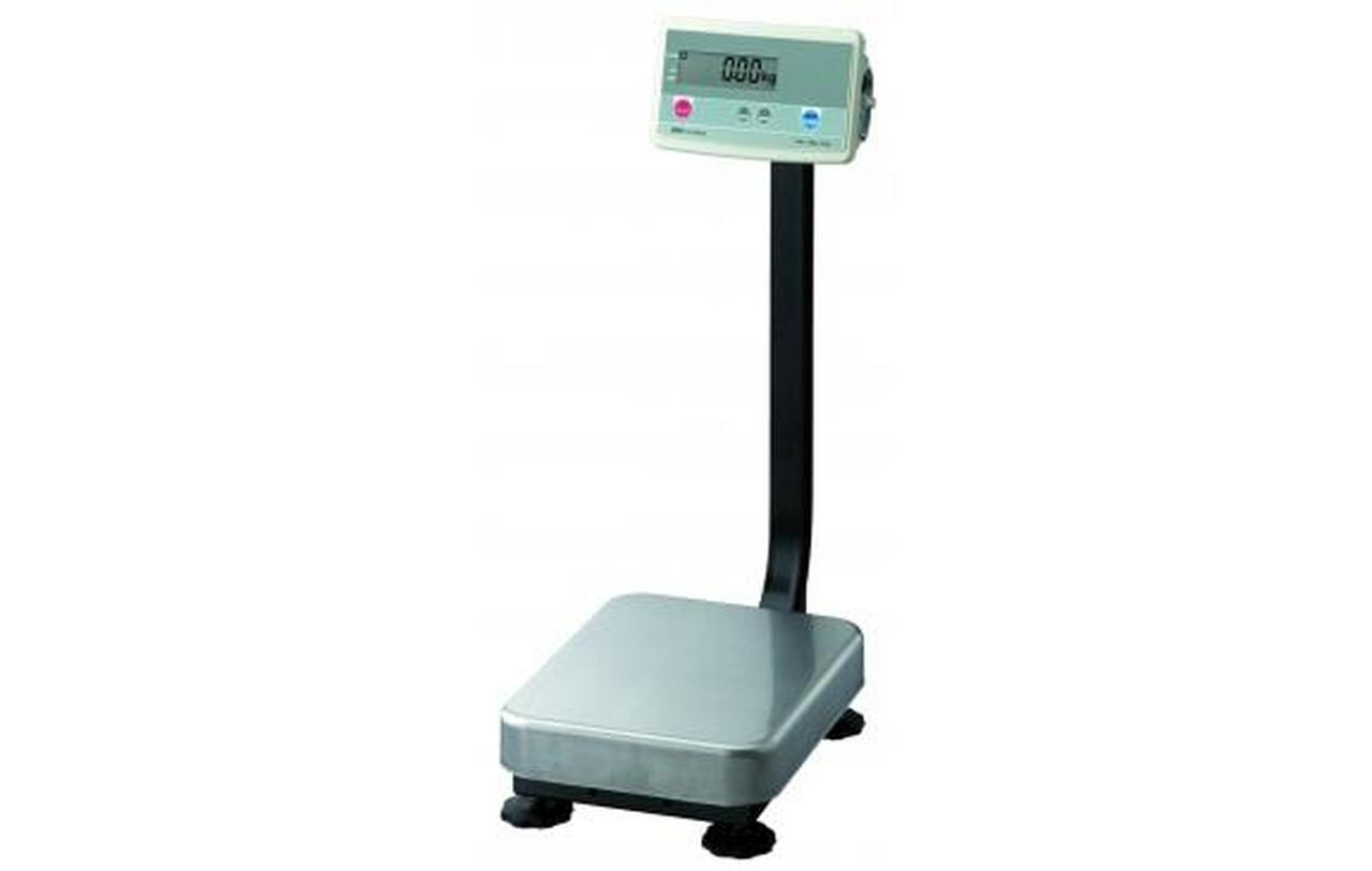 A&D SE-60KAM 60kg x 10 g / 130lb x 0.02 lb Washdown Scale IP68 (kg, lb, oz,pcs)