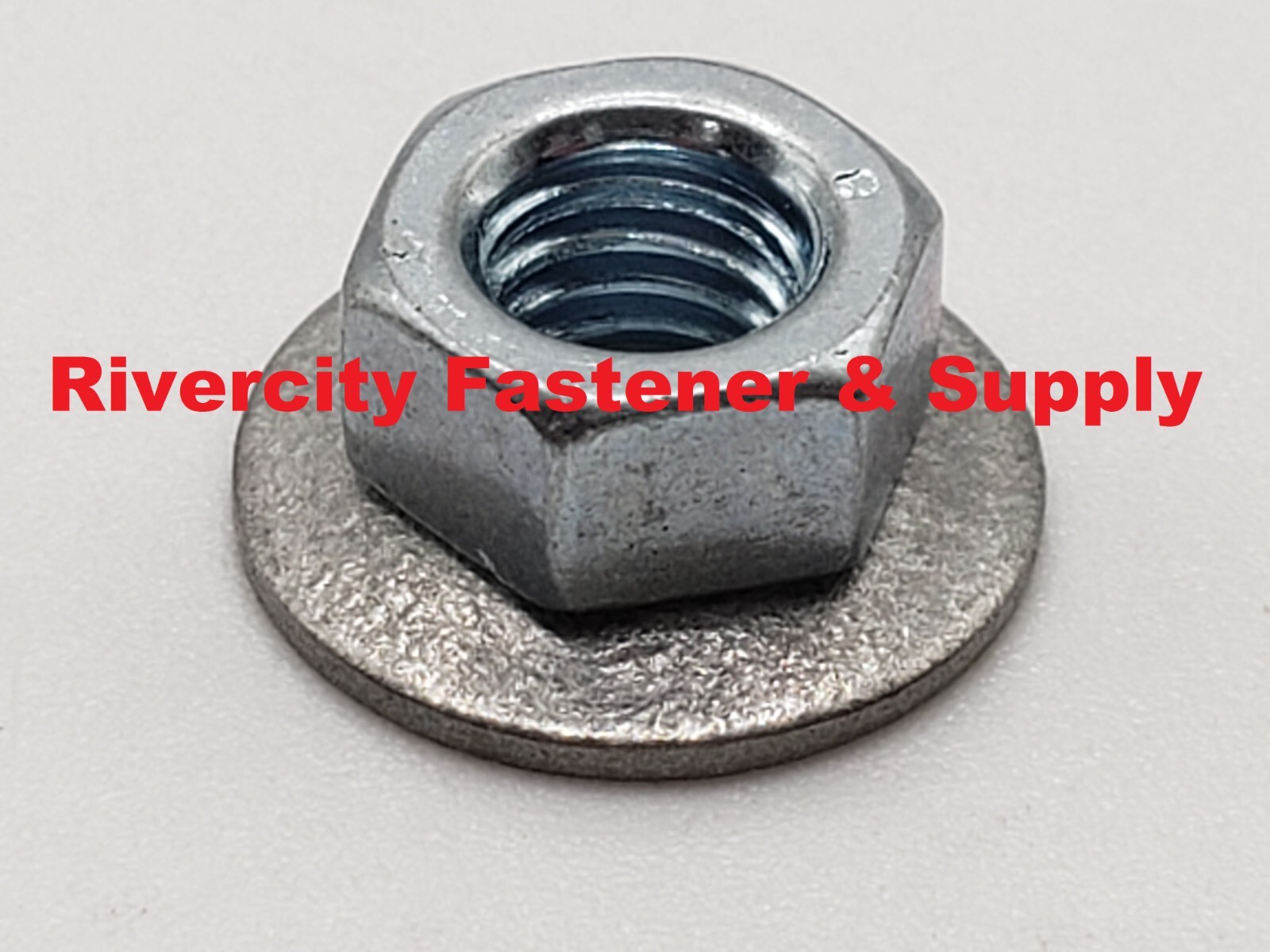 (100) M5-0.8 Hex Nuts Floating washer with 8mm hex 5mm x 0.8 Nut