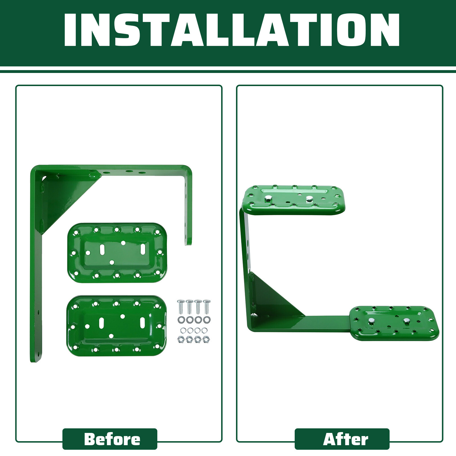 Double Step Extension Bracket For John Deere A B G H 50 520 60 620 3020 4010