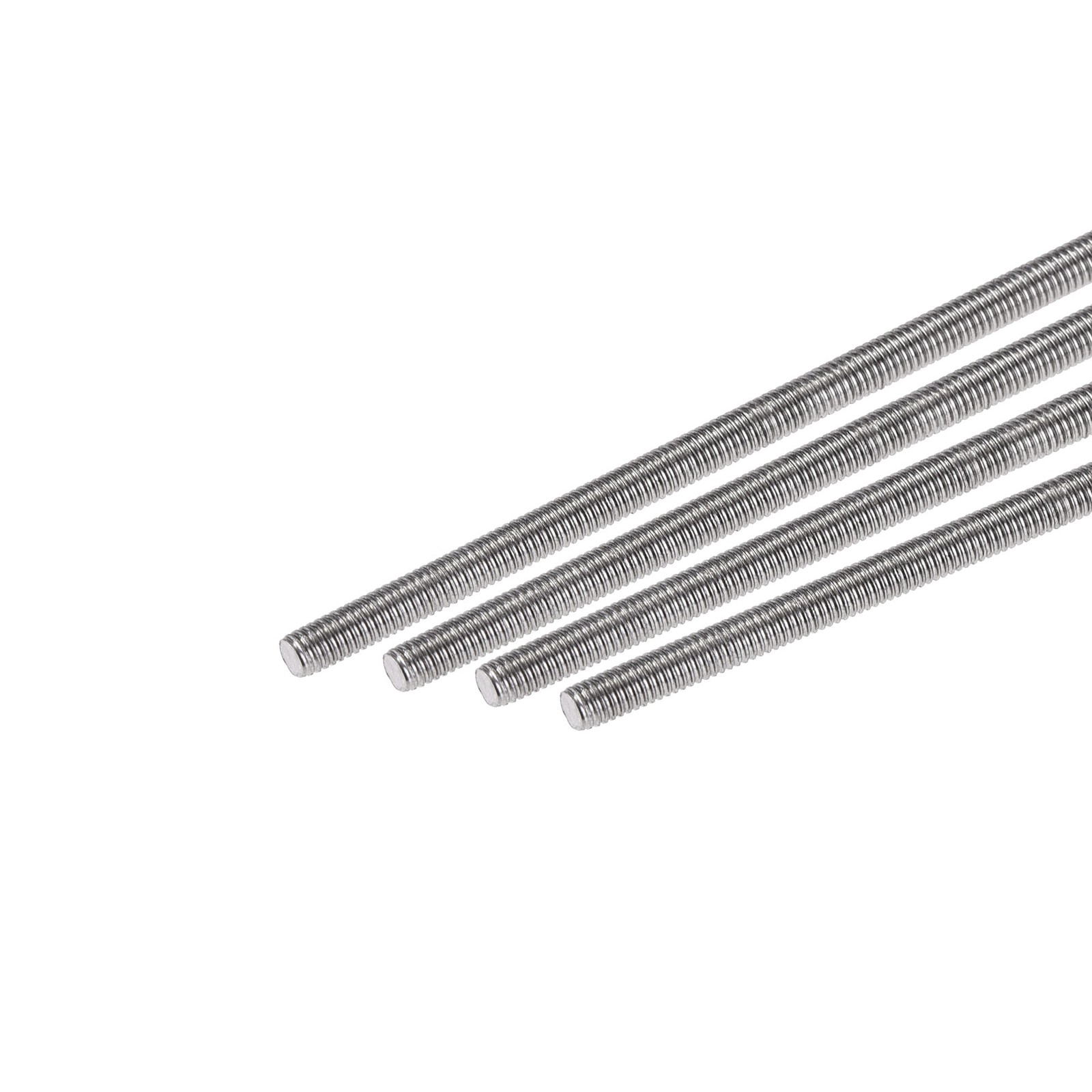 5Pcs M3 x 500mm Fully Threaded Rod Stainless Steel Right Hand Threads