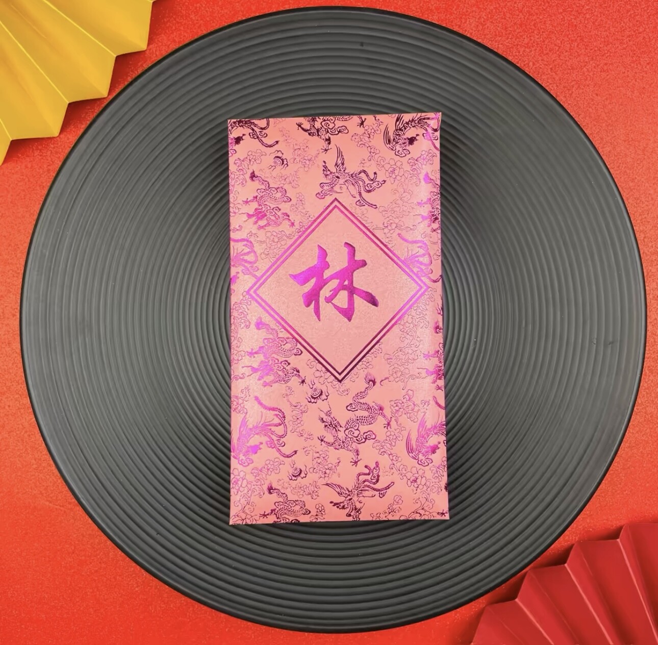 30pcs Customized Surname Red Envelope Creative Hongbao Red Packet Gift Envelopes