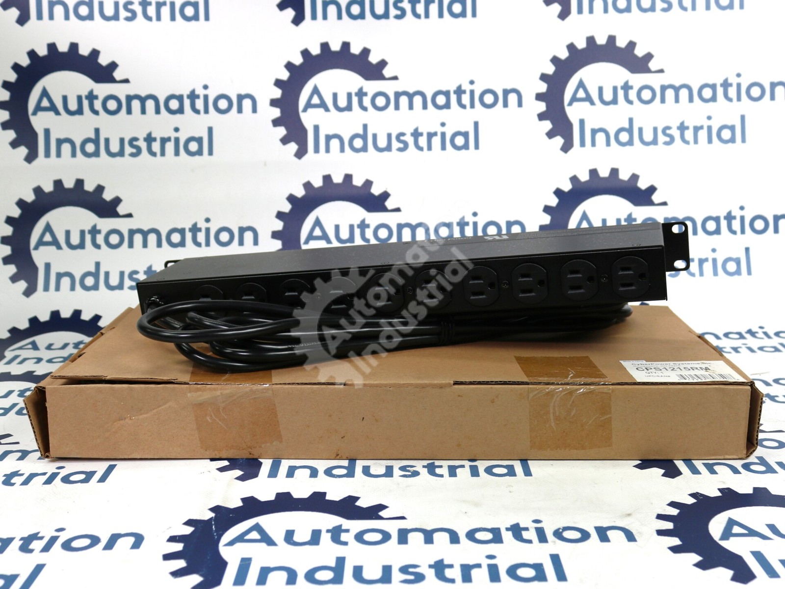 CPS-1215RM By CyberPower 100-125V 15A 10-Outlet Power Distribution Unit NSFP