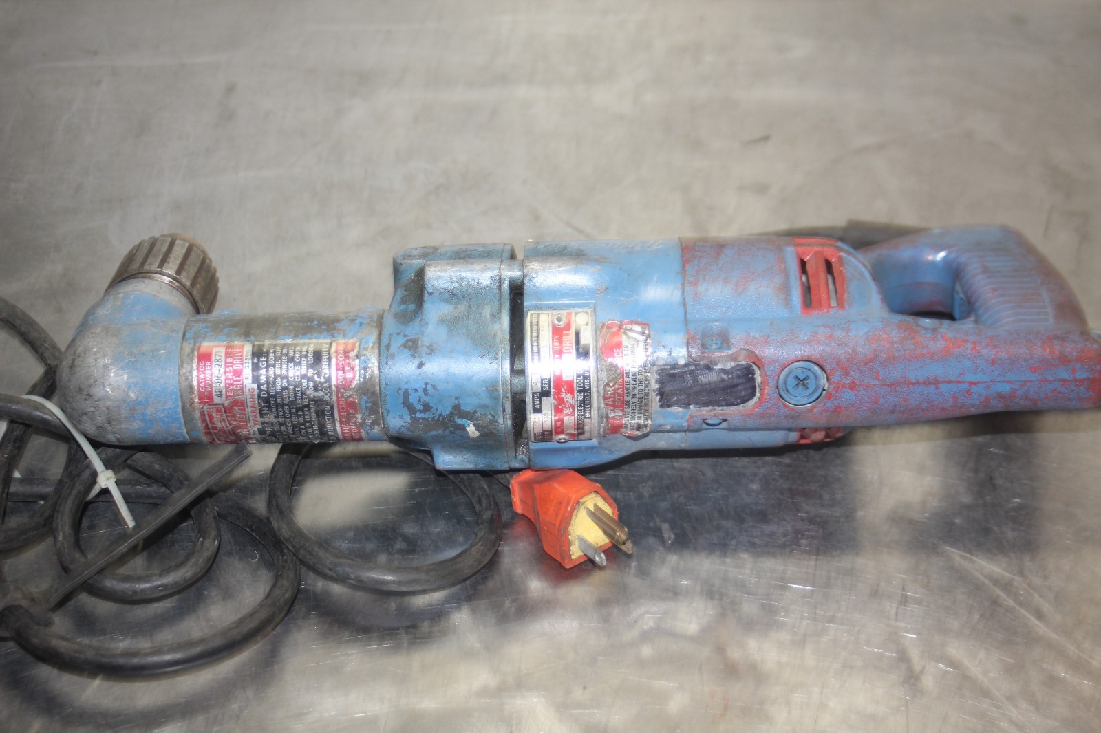 Milwaukee right angle drill