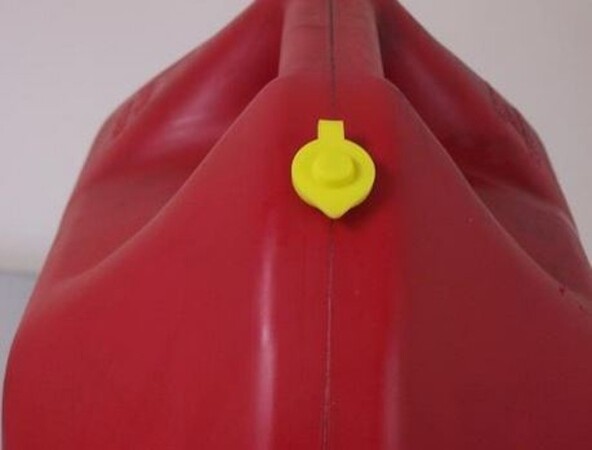 Yellow Vents Replacement Cap Air Gas Can Fuel Jug Blitz Wedco Scepter Midwest