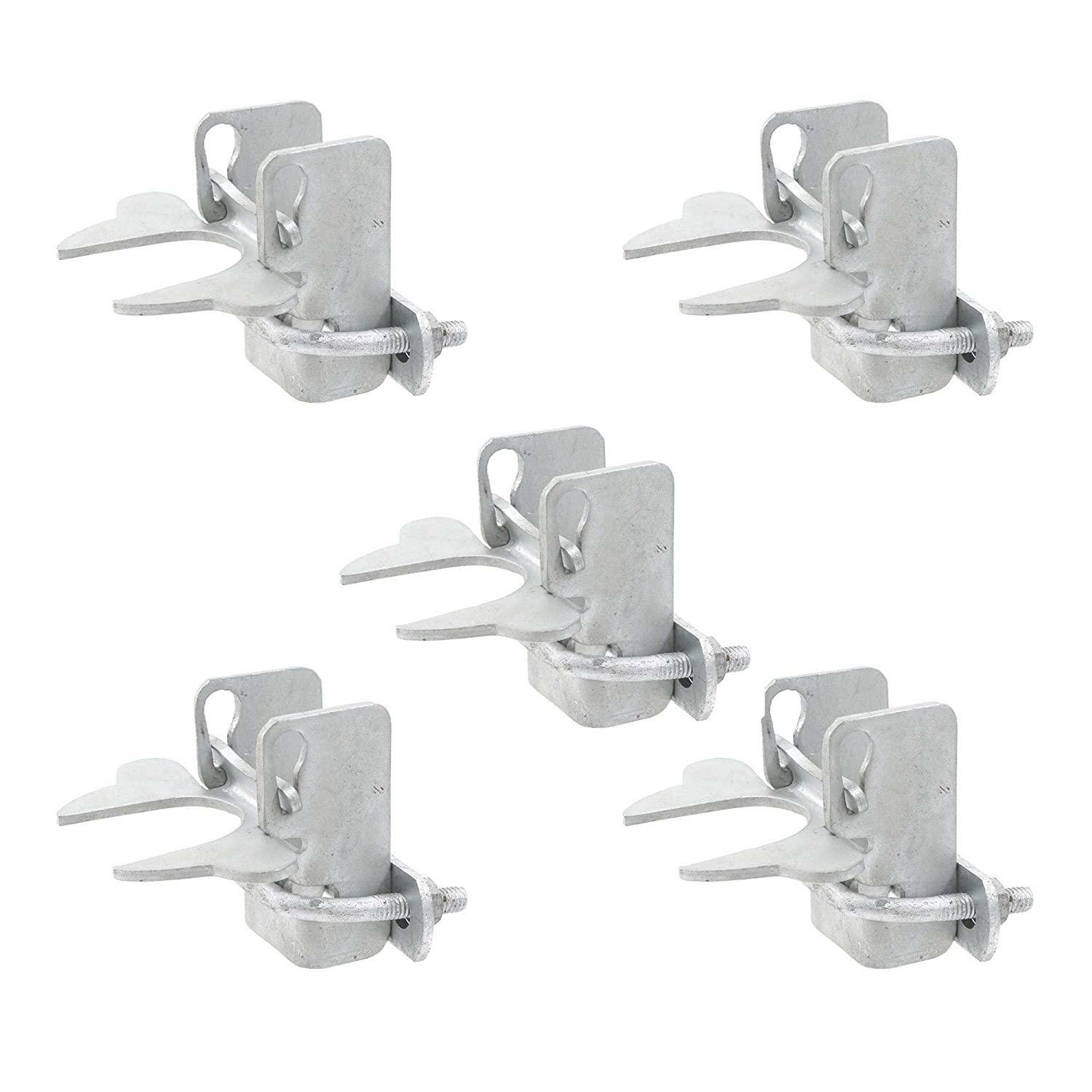 Kennel Latch Pressed Steel 1 3/8″ x 1 3/8″ Kennel Flip Latch