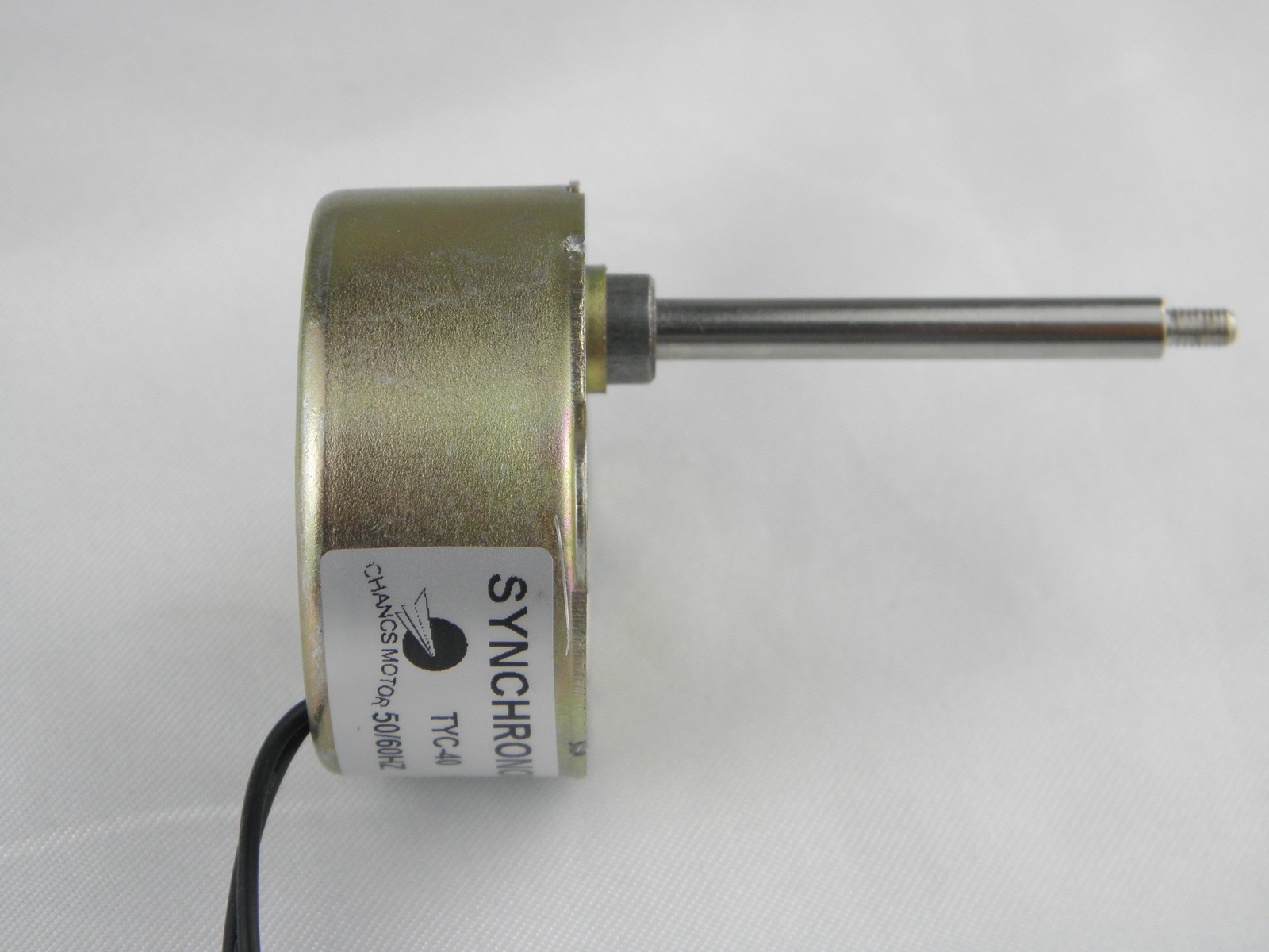 Tyc40 Ac 12v Fiber Optic Color Wheel Motor Cw/ccw 35mm Shaft Synchronous Motor T