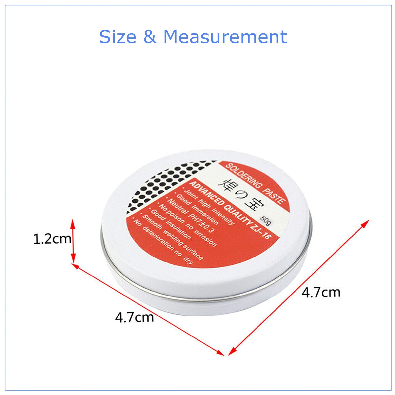 Easy Solder Iron and Paste Flux For PCB LED BGA SMD SMT 50Gram