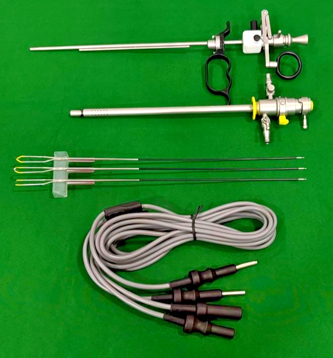 Hysteroscopy Resectoscope TURP Working Element Bipolar Passive Set 26FR Reusable