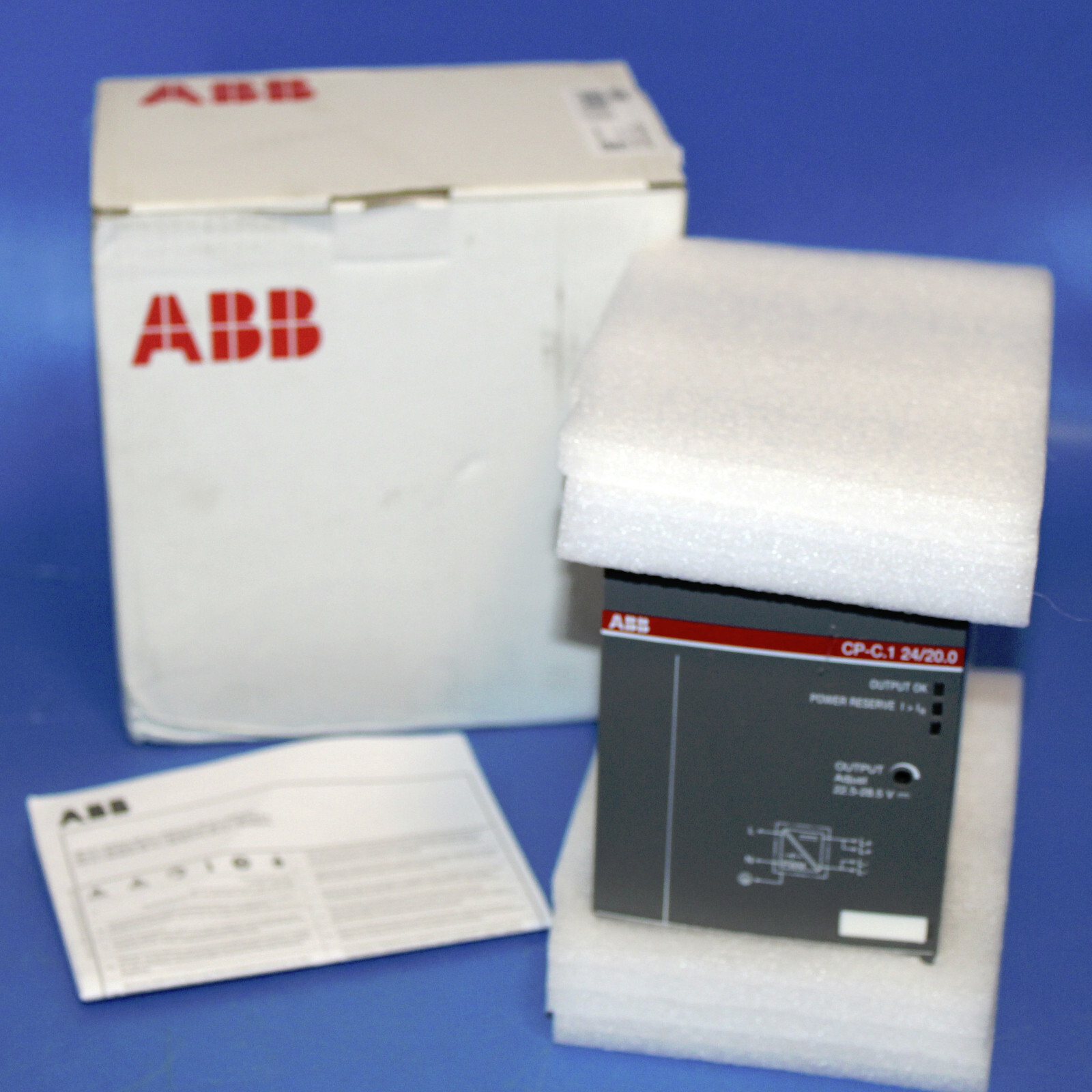New ABB CP-C.1 24/20.0 Power Supply 1SVR360763R1001