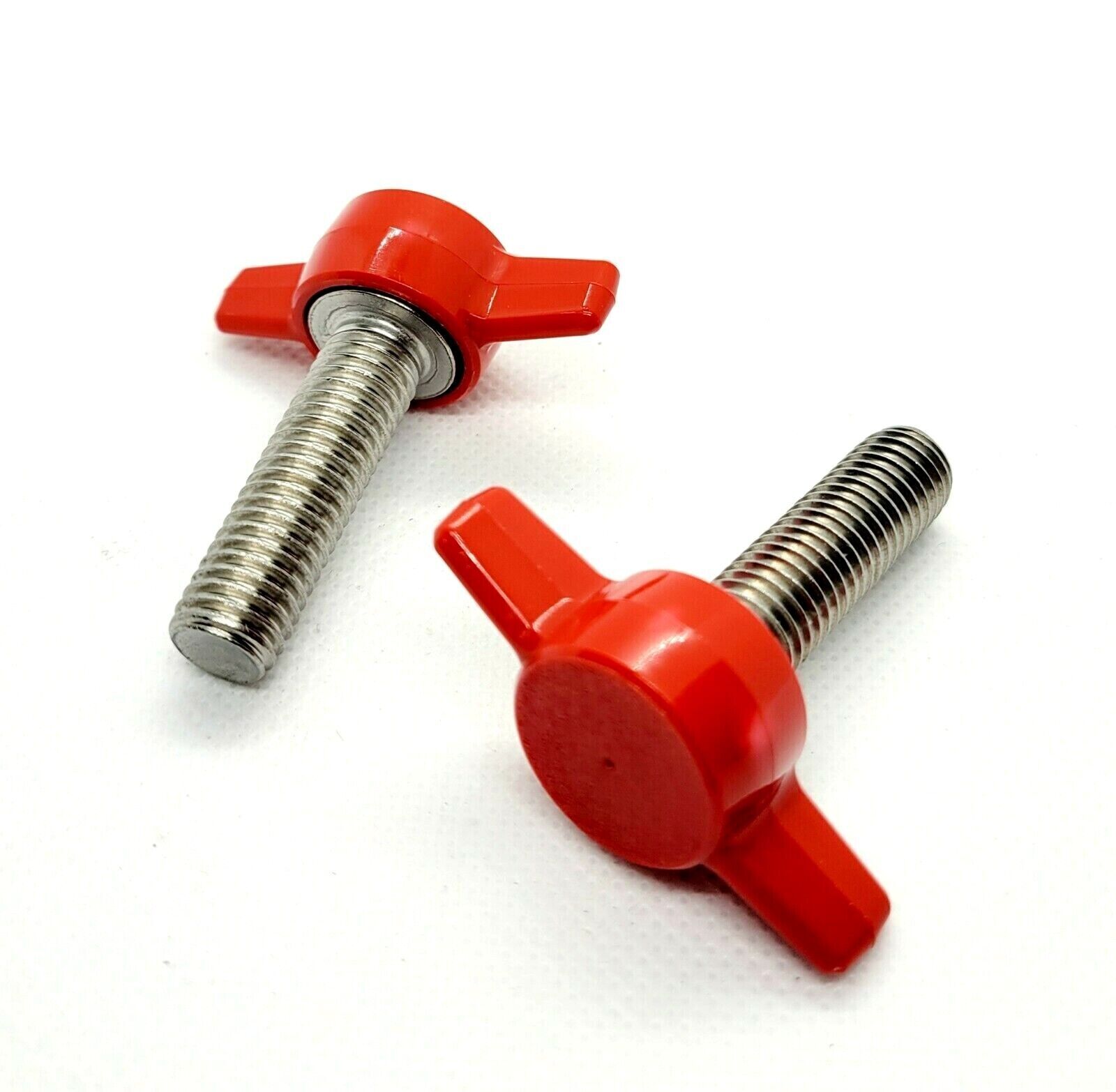 3/8″ Power Inverter Cable Bolts Thumb Screws Tee Knob Red or Black 3/4 – 1.5 in