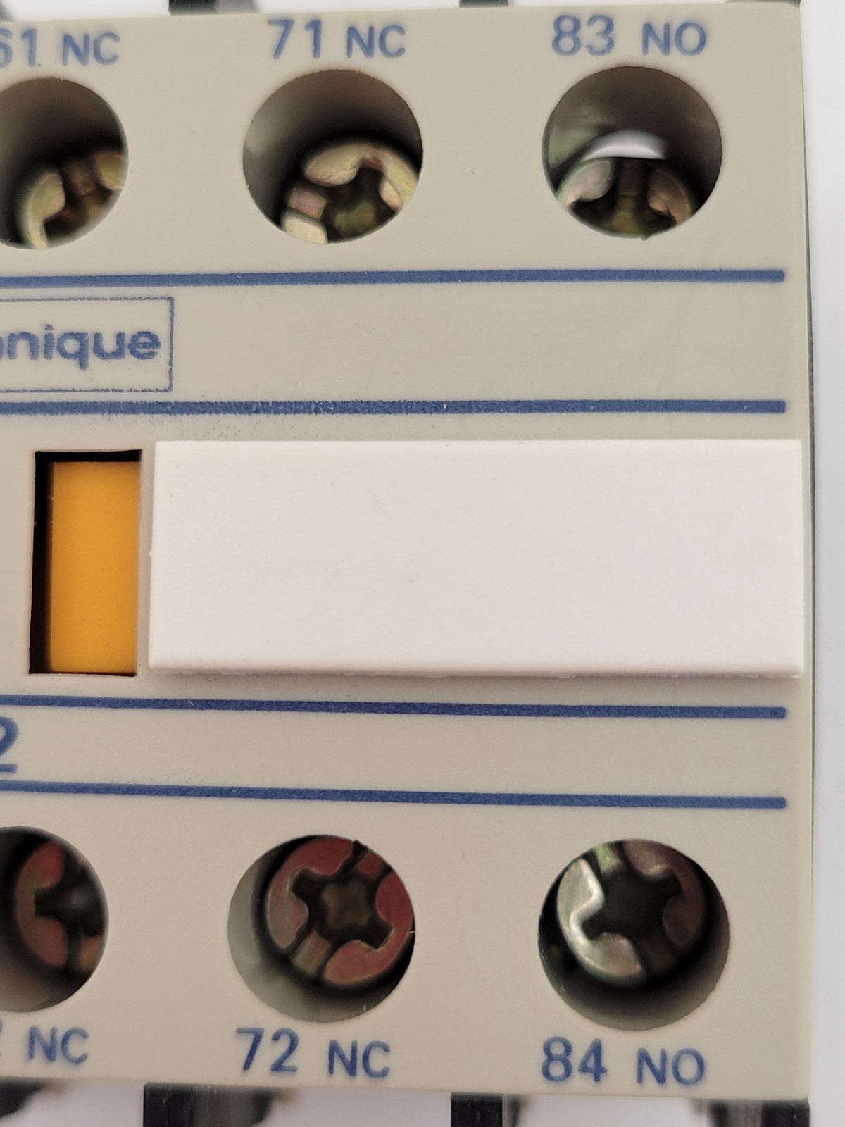 Telemecanique LA1DN22 Contact Block 35mm DIN Rail Mount 10 Amp 690V AC