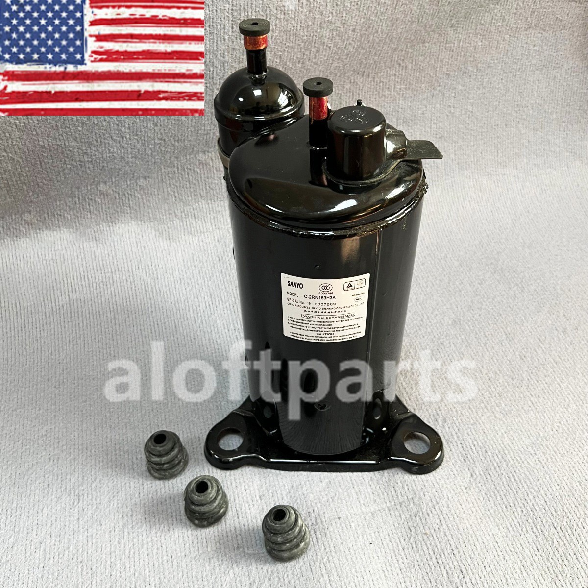 NEW Compressor C-2RN153H3A For Equipment Compressor three-phase 200V 1500W