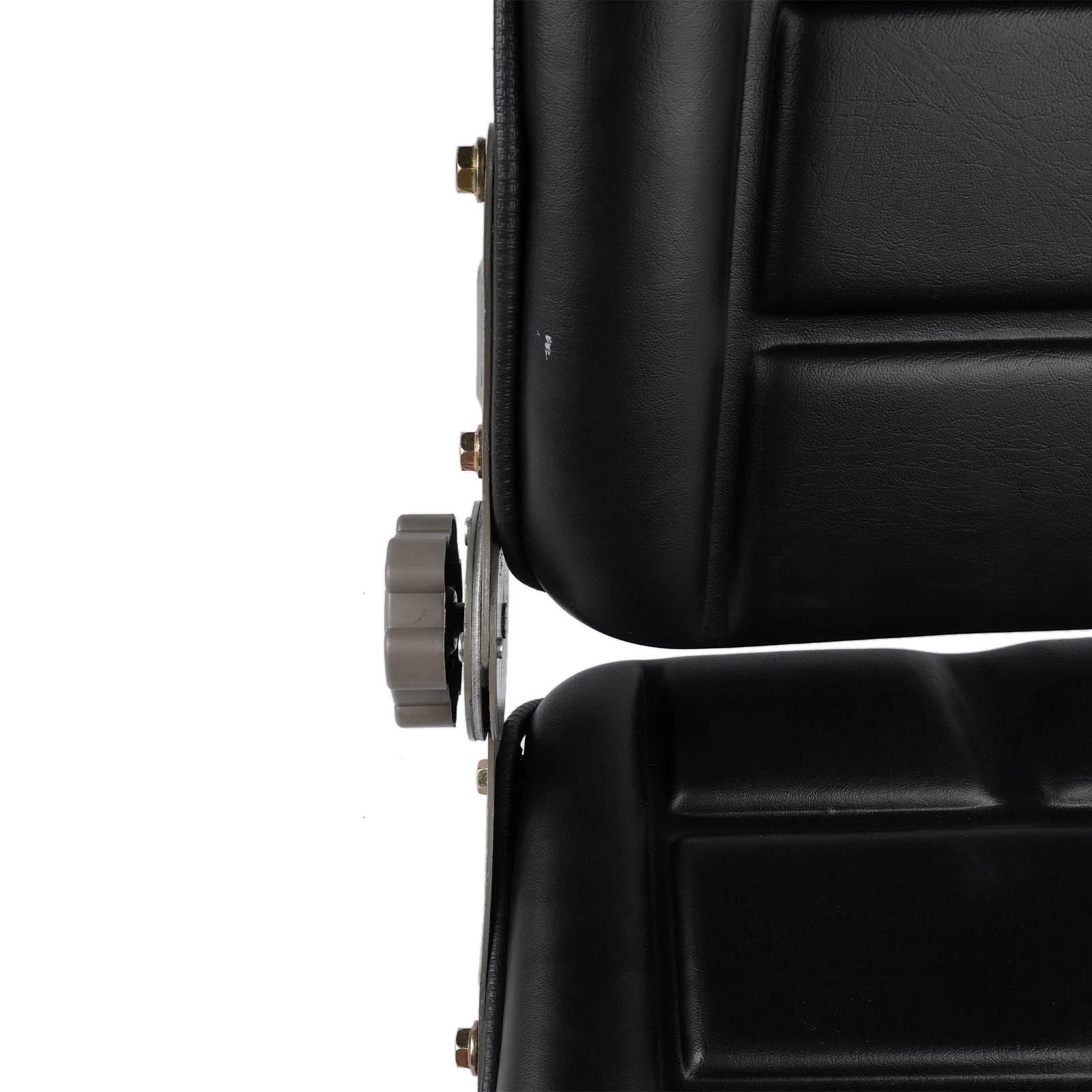 Adjustable Backrest Lawn Mower Tractor Seat Forklift Excavator Seat Universal