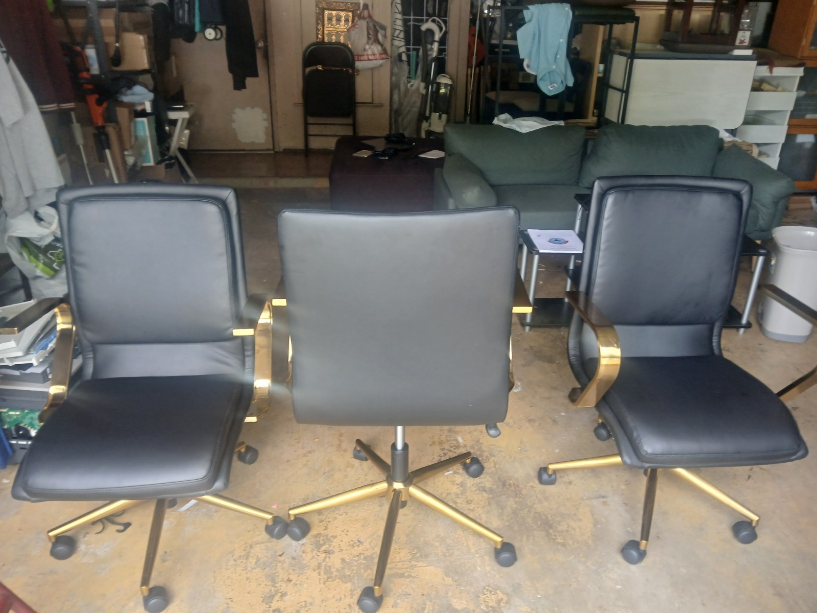 Flash Furniture James Mid-Back Designer Executive Office Chair – Black…