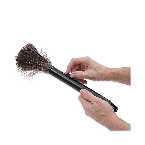 Boardwalk® Retractable Duster, Black Handle Extends 9″ to 14″, Each