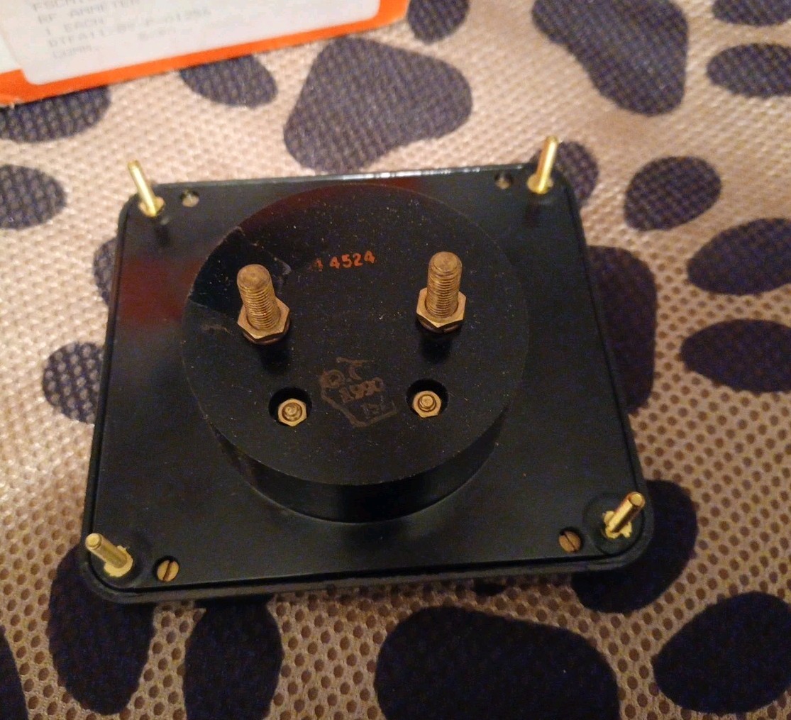 Simpson Antenna Impedance Panel Meter New Old Stock in Original Box