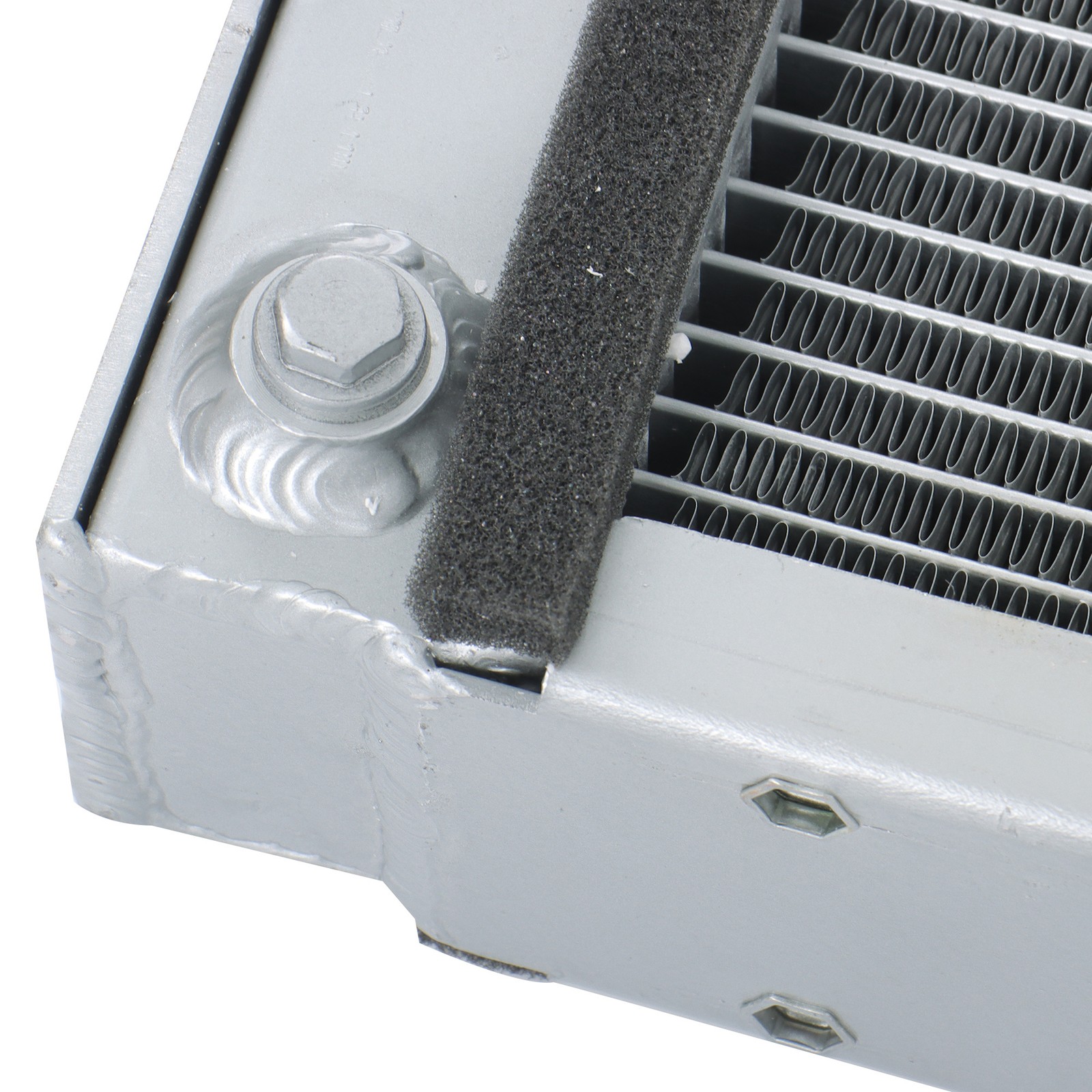 8N8005 86551430 2 low Full Aluminum Radiator For Ford Tractor 2N 8N 9N Model