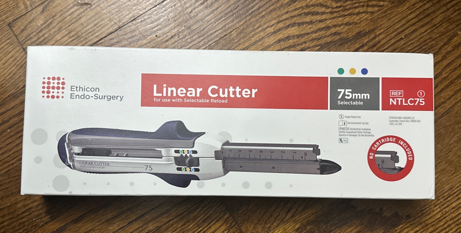 Endo Surgical Linear Cutter 75mm NTLC75. Date 2026-06-30 / 2026-09-30