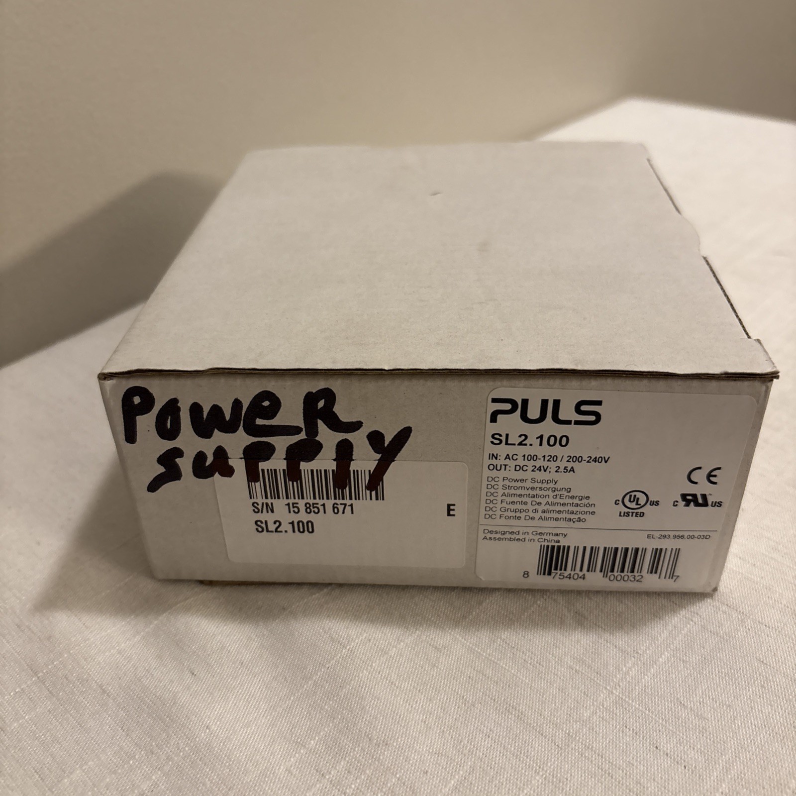 PULS SL2.100 Power Supply