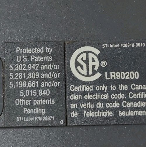 STI VS65-C001-AC1 ValuScan VS6500 Series Controller with Integrated Cables