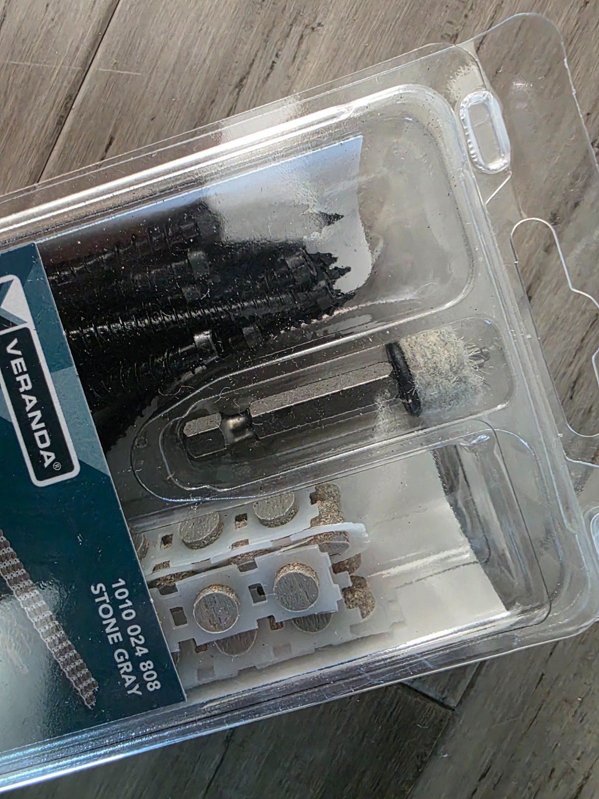 4x FastenMaster FMCTXCL-VA75SG Cortex Hidden Fastening, Stone Gray, 75 Scr