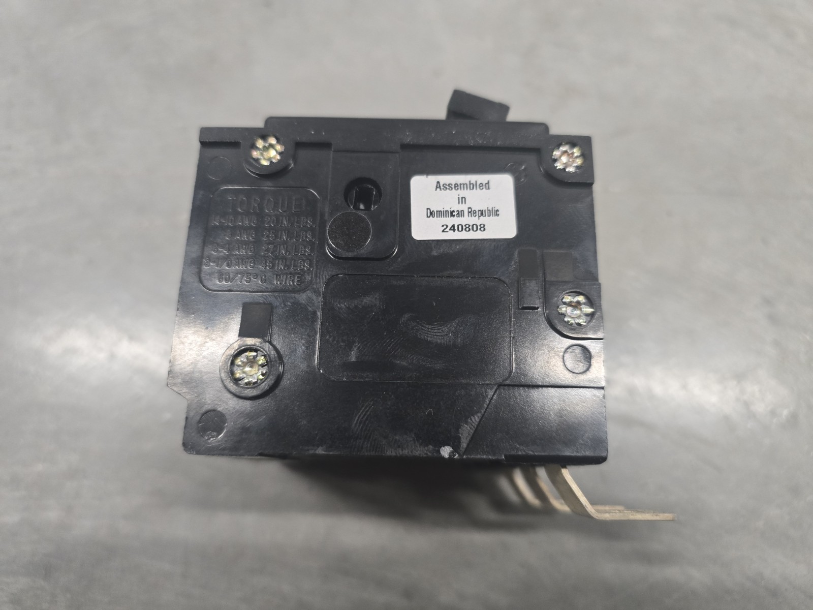 EATON Cutler-Hammer 60 Amp 3 Pole Bolt-On Circuit Breaker – BAB3060H