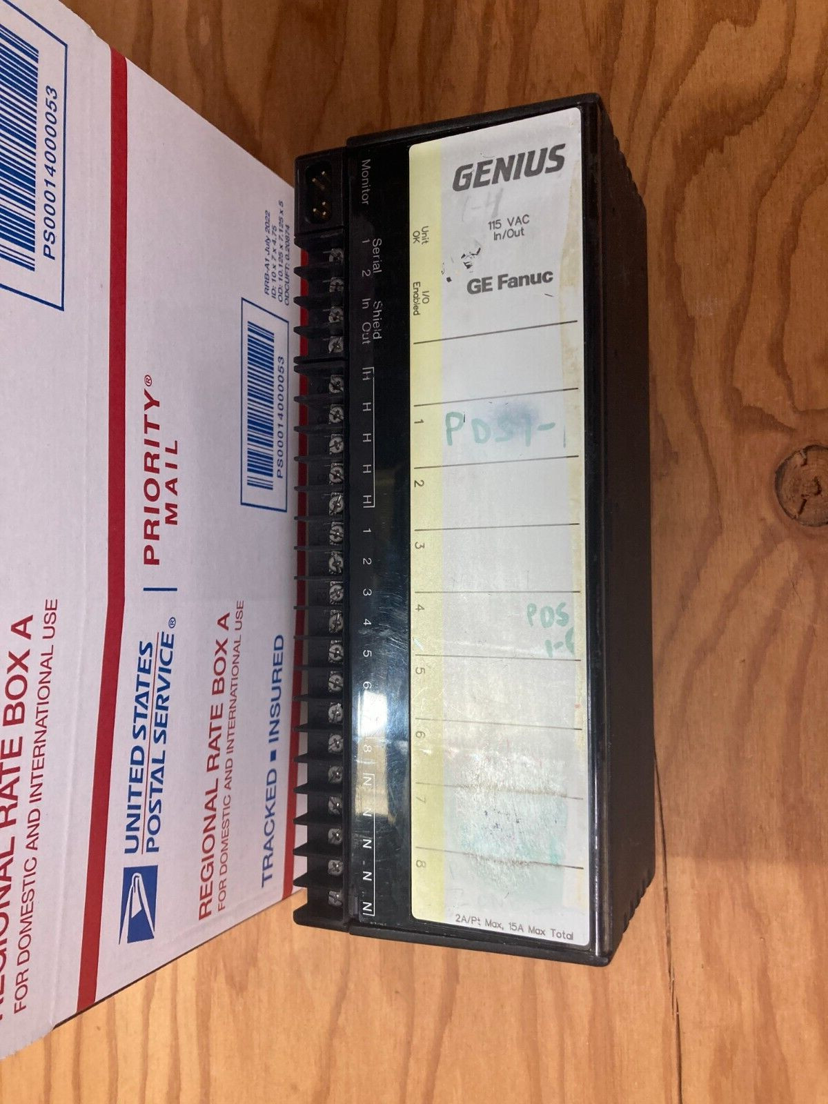GE Fanuc Genius IC660BBD101 I/O Module -Tested- Warranty TSD100E Base EBD101F
