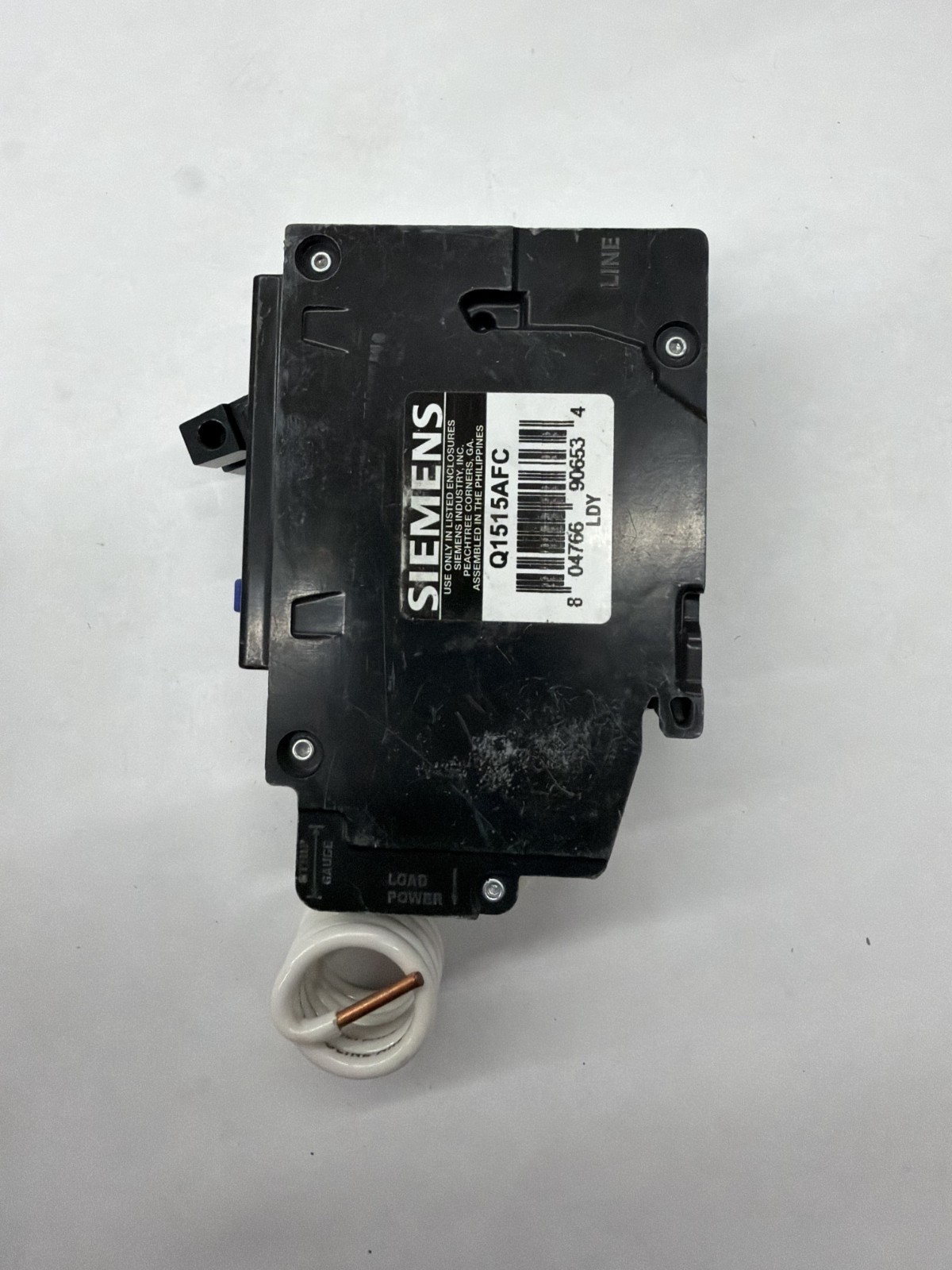 Siemens Q1515AFC Combination Arc Fault Tandem Circuit Breaker