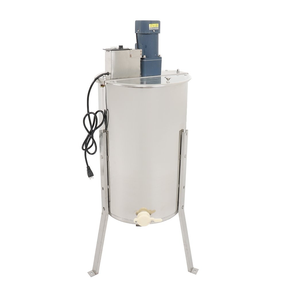 Electric Honey Extractor 3 Frames Stainless Steel Beekeeping Equipment 1300RPM
