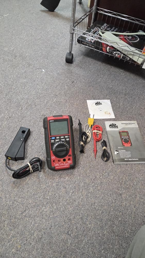 MAC TOOLS EM721 DIGITAL MULTIMETER (APX028579)