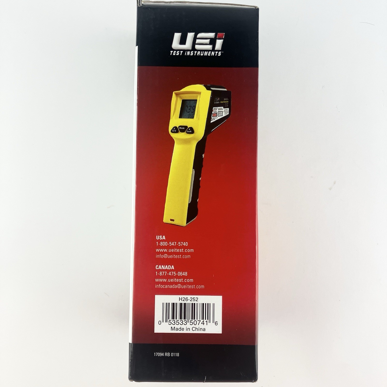 New UEi Infrared Thermometer Test Instruments Equipment INF165C 1 IR -76 to1022F
