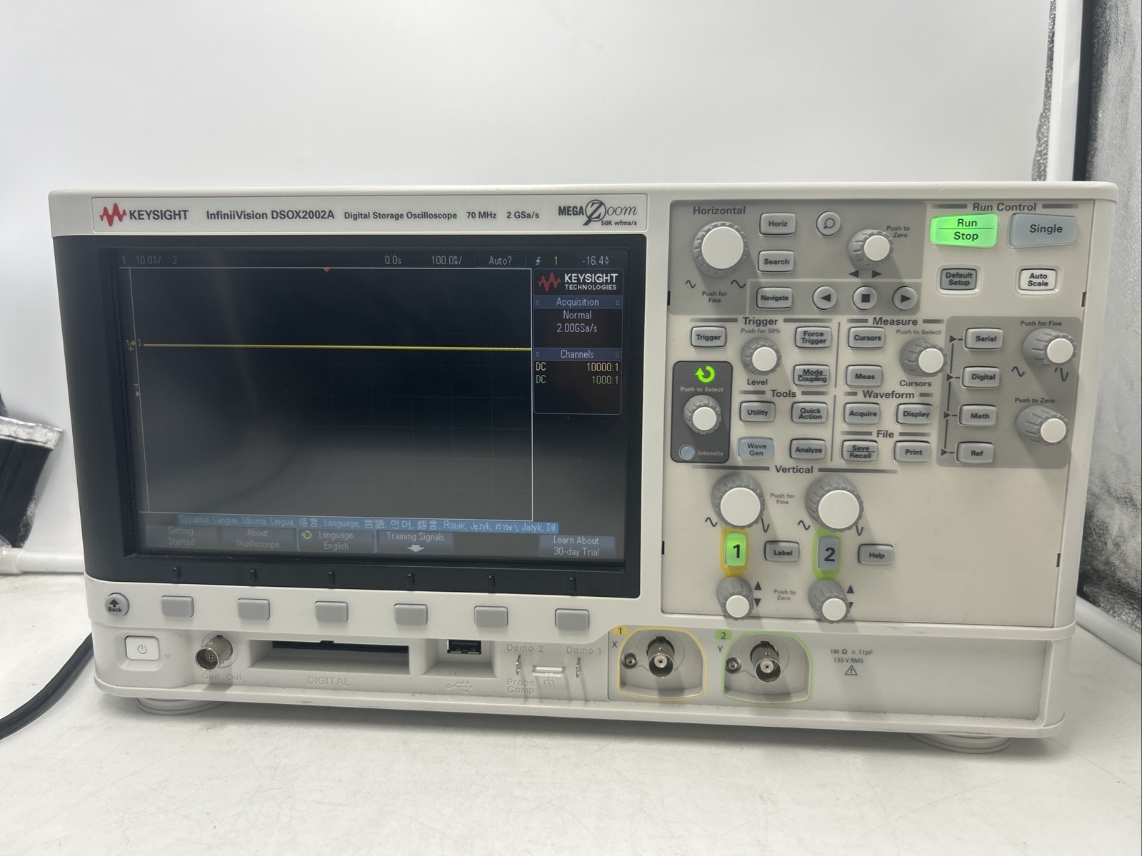 Keysight DSOX2022A Digital Oscilloscope 2-Channel