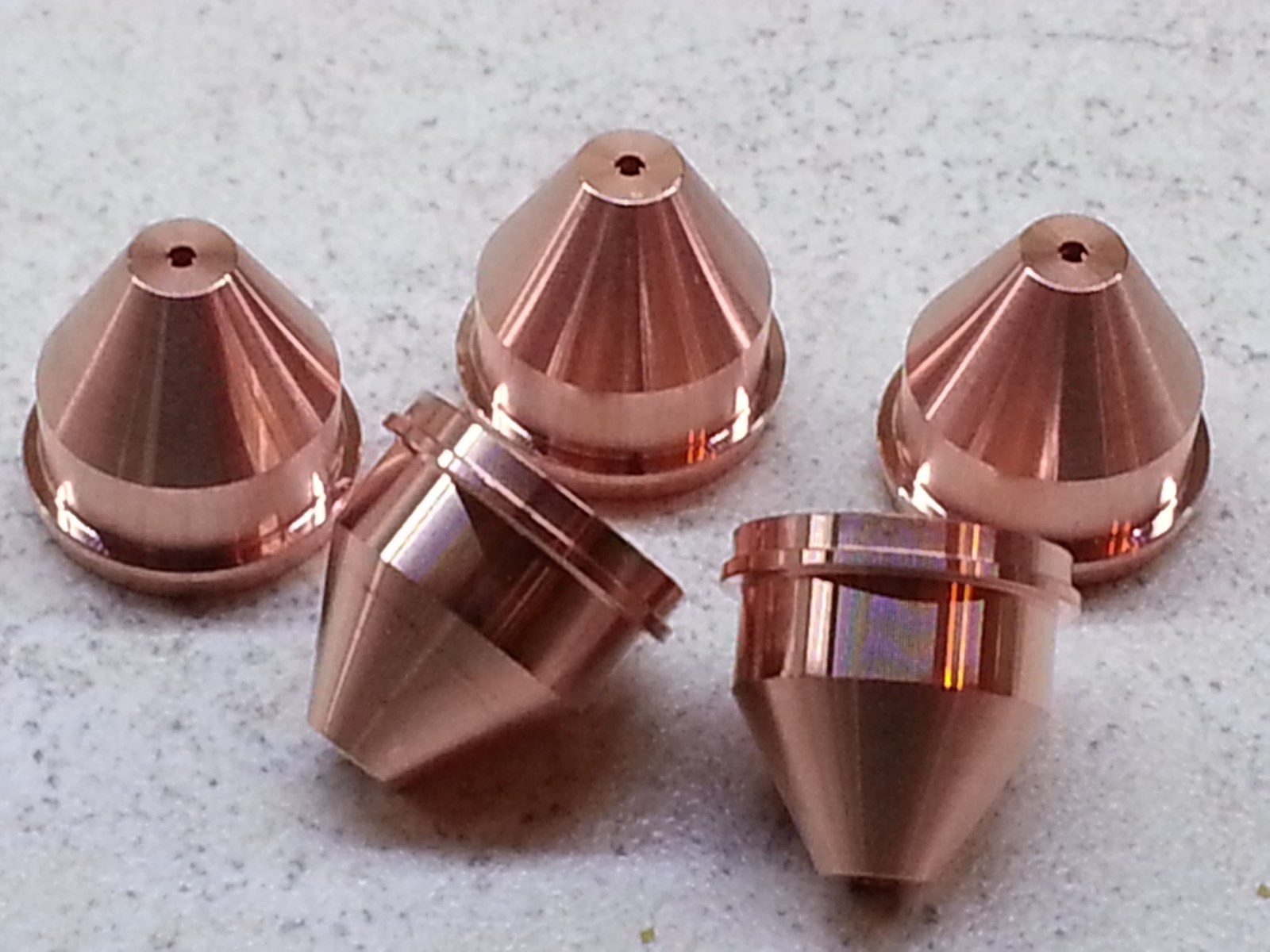 5 x 0558007680 90A Pipe Nozzle for ESAB® PT-37 PT-38 Plasma Torch *US FAST SHIP*