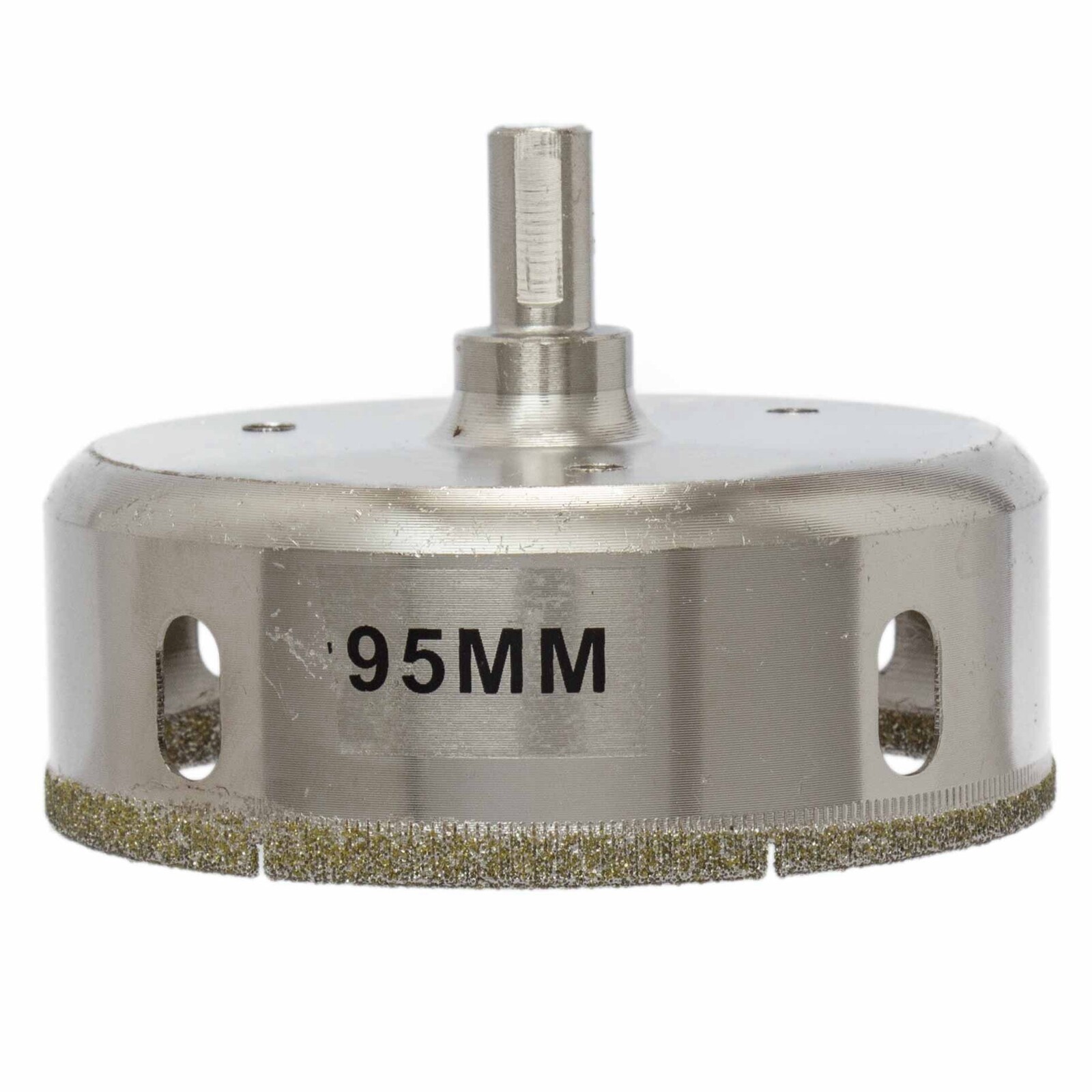 3-3/4 Inch (95mm) Diamond Hole Saw Coated Drill Bit for Drilling Porcelain Tile