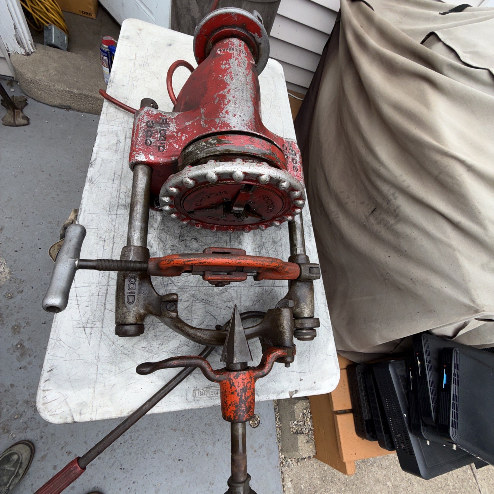 Ridgid 300 Pipe Threader Threading Machine.Working Great.Free Local Pickup 60641