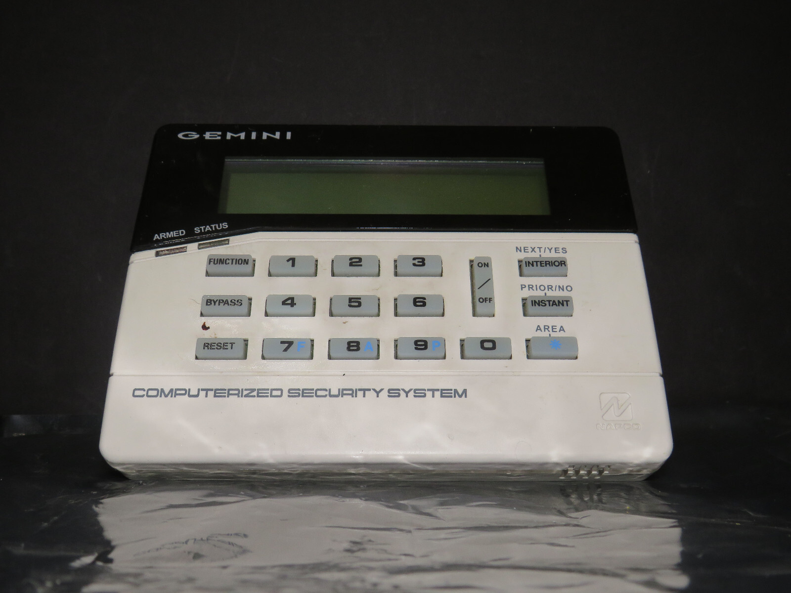 NAPCO GEMINI GEM-RP1CAE2 ALPHA MENU WALL MOUNT CONTROL KEYPAD 50 AVAILABLE
