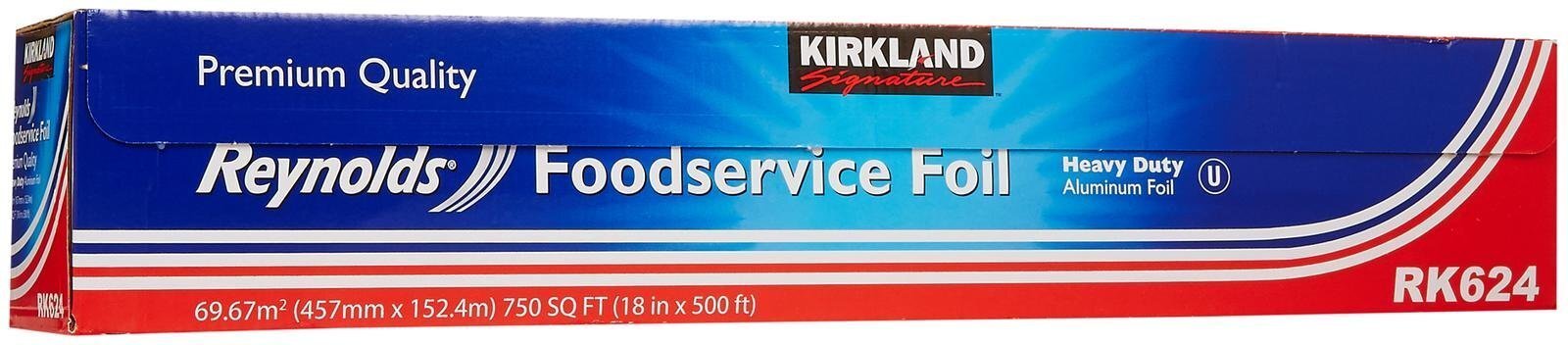 Kirkland Signature Kirkland Signature Heavy Duty Foil 18″ X 500′ (750 Sq’),, ()